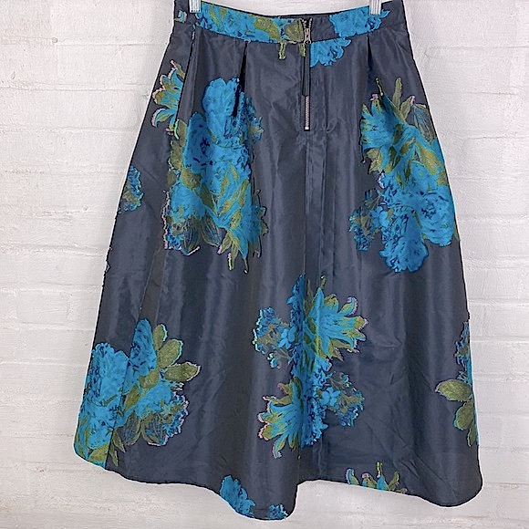 Anthropologie Maeve Ronette Jacquard Skirt - Picture 3 of 14